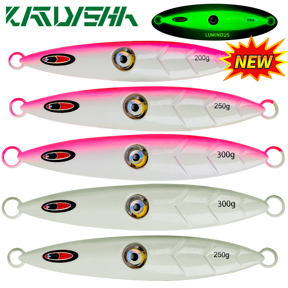 KATUYSHA Metal Jig Fishing Lure Pesca Artificial Bait Swimbait Spinner Cast 3D Laser Wobbler Pike Spoon Carp Hook Sea Tackle Kit