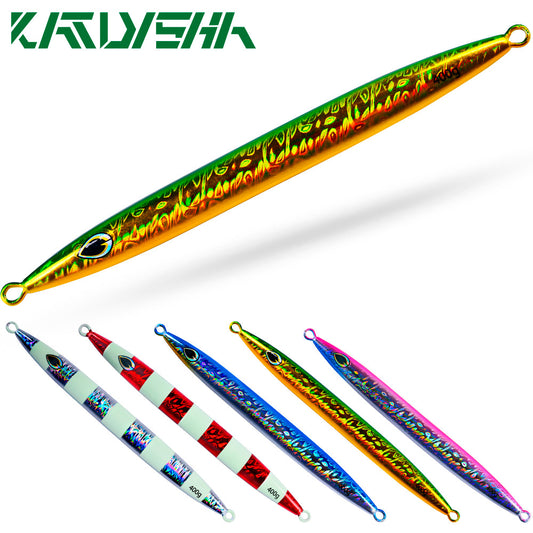KATUYSHA  1PCS Metal Jigs Lure 120g-400g Sinking Saltwater Vertical Fishing Jigging Bait Long Casting Hard Wobbler Sea Pesca Isca