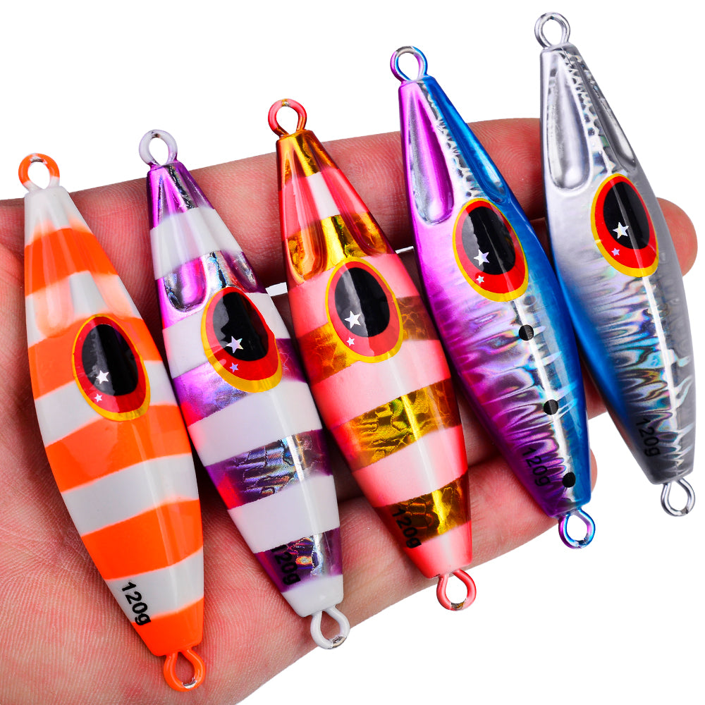 KATUYSHA Metal Jigs Lures 30g-40g-60g-80g-100g-120g Trolling Saltwater Vertical Fishing Jigging Bait Long Casting Hard cebos