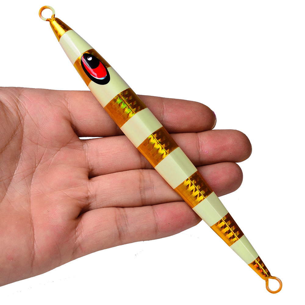 KATUYSHA 150g-200g-250g Long Throw Metal Lure Seawater Jigging Lure Glowing Sea Fishing Lure Boat Fishing Bait