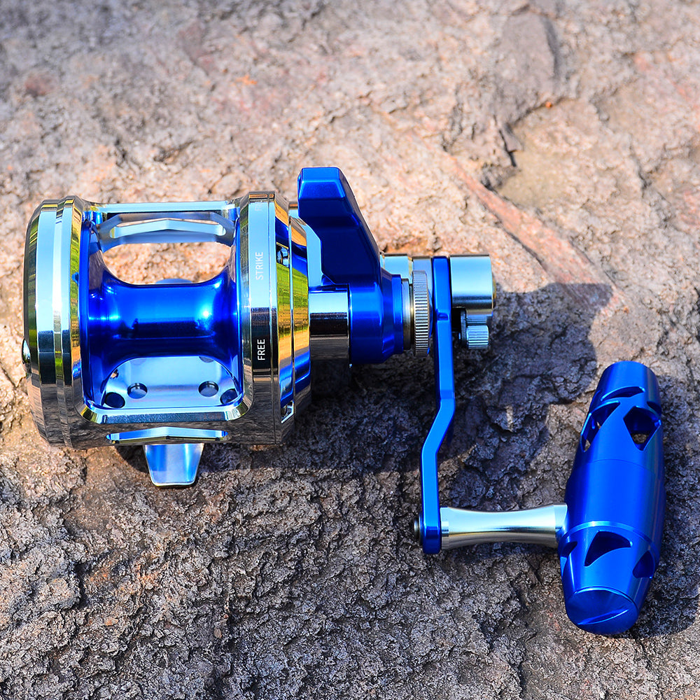 KATUYSHA KJN600 Jigging Reel - 40KG Max Drag, Smooth Fishing Reel with PE Line, Ideal for Trolling Reels