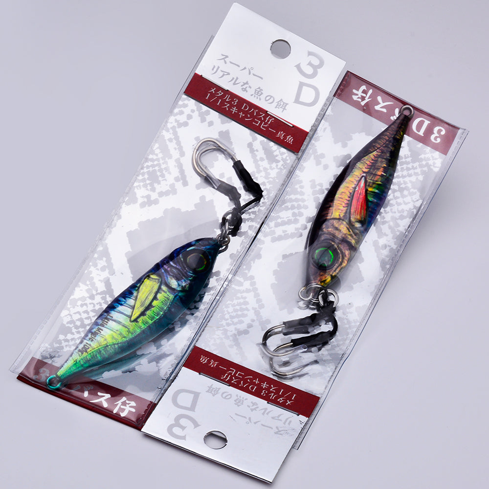 KATUYSHA 1PCS Sea Fishing Jigs Bait 80G-200G Metal Jigging Lure Artificial Hard Wobbler Sinking Fishing Isca Bass Fishing Tackle