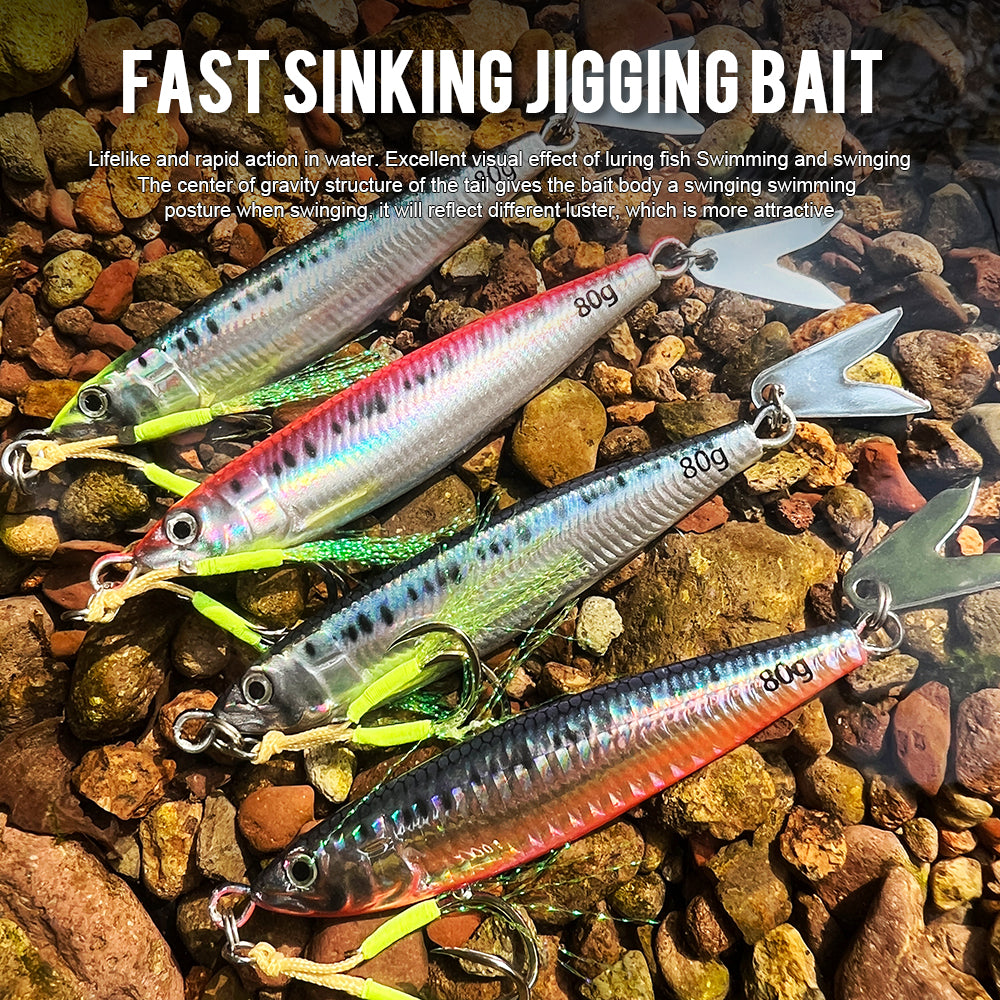 KATUYSHA Metal Jig Fishing Lure Swimbait Spinner Sea Tackle Kit Pesca Artificial Bait Cast 3D Laser Wobbler Pike Spoon Carp Hook