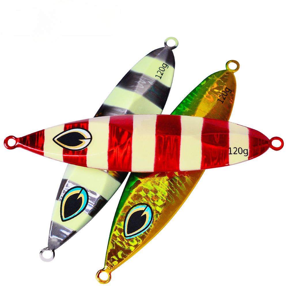 KATUYSHA glowing sea fishing lure seawater jigging lure long throw metal lure boat fishing bait