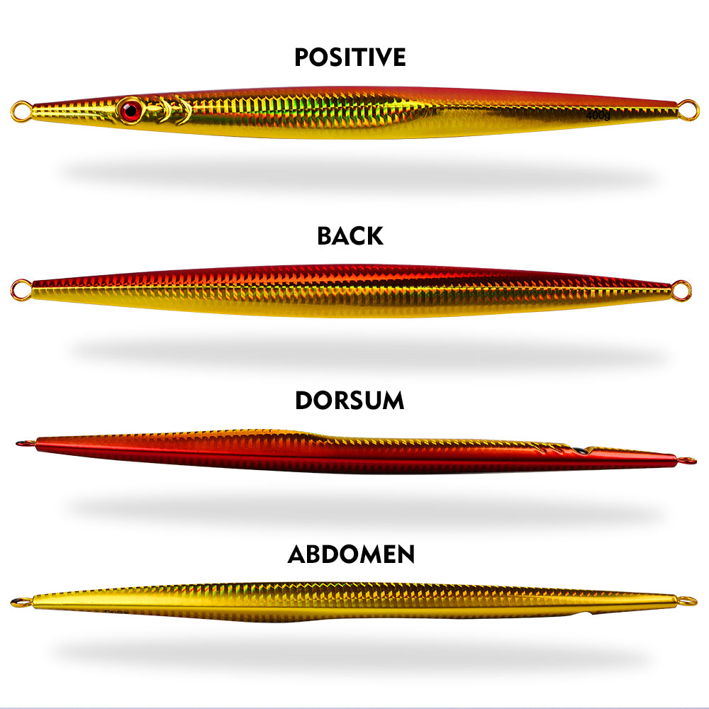 KATUYSHA 160G-200G-250G-300G-400G Glowing Sea Fishing Lure Long Throw Metal Lure Boat Fishing Bait Seawater Jigging Lure