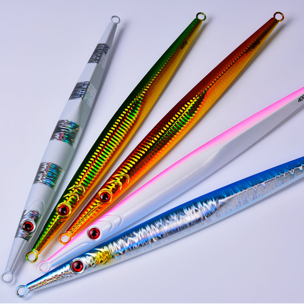 KATUYSHA 160G-200G-250G-300G-400G Glowing Sea Fishing Lure Long Throw Metal Lure Boat Fishing Bait Seawater Jigging Lure