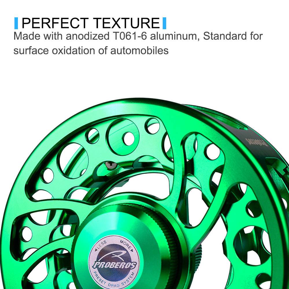 PROBEROS® FR08N COLOR C PREMIUM SEALED BEARING FLY REEL Precision Redefined for the Discerning Angler - Proberos