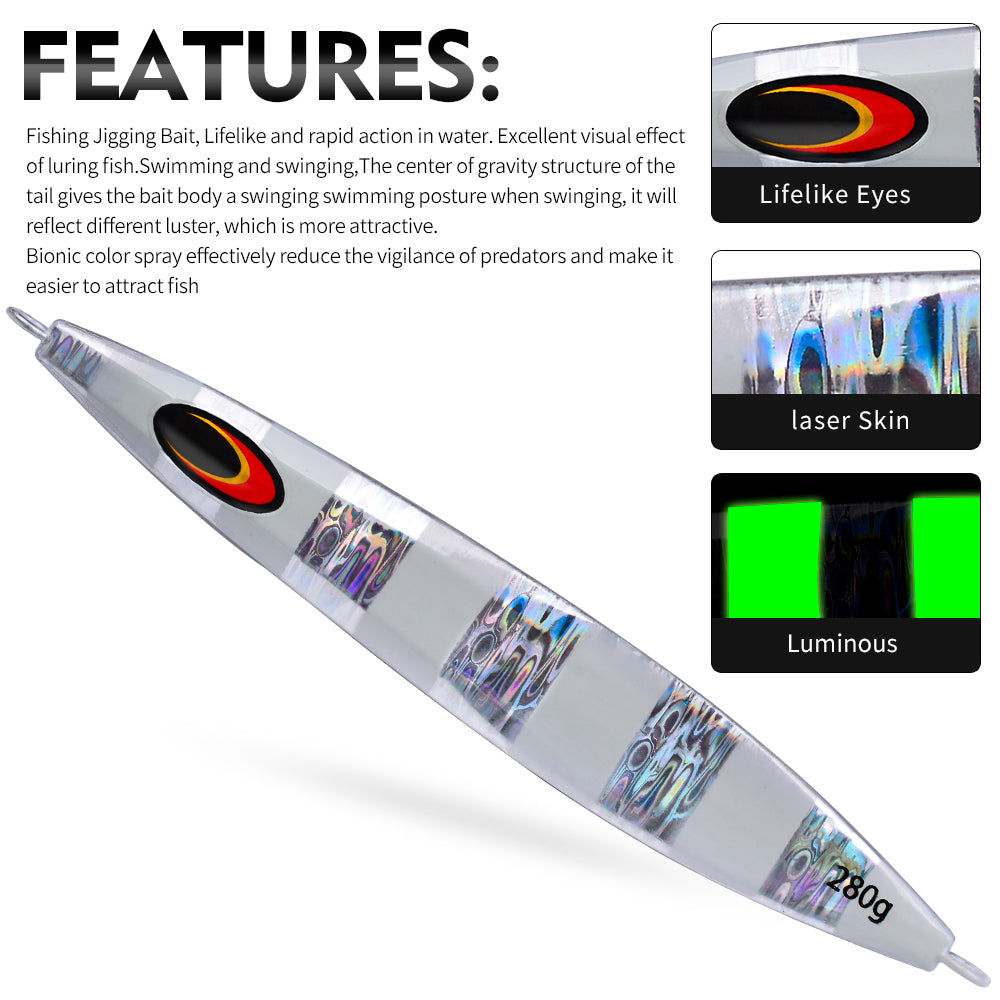 KATUYSHA Metal Jig Fishing Lure Swimbait Spinner Sea Tackle Kit Pesca Artificial Bait Cast 3D Laser Wobbler Pike Spoon Carp Hook