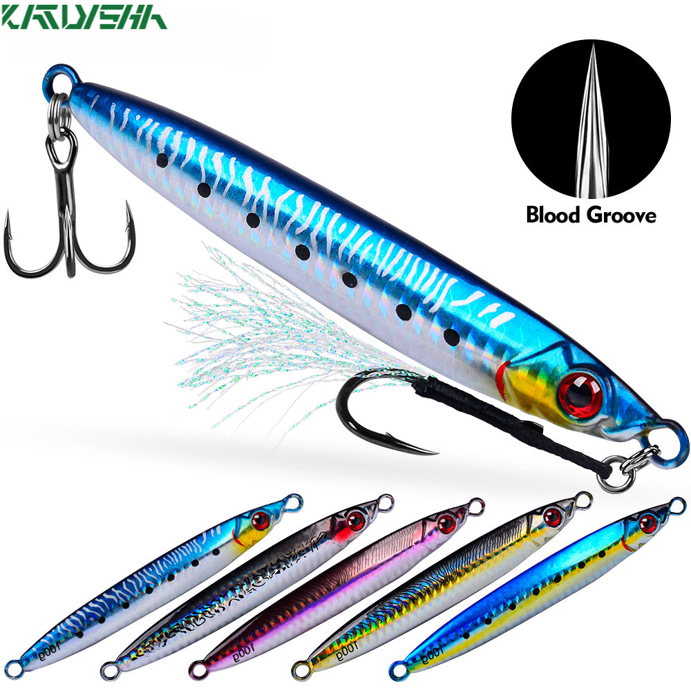 KATUYSHA Swimbait 3D Laser Wobbler Pike Spoon Carp Spinner Sea Tackle Kit Cast Hook Pesca Artificial Bait Metal Jig Fishing Lure