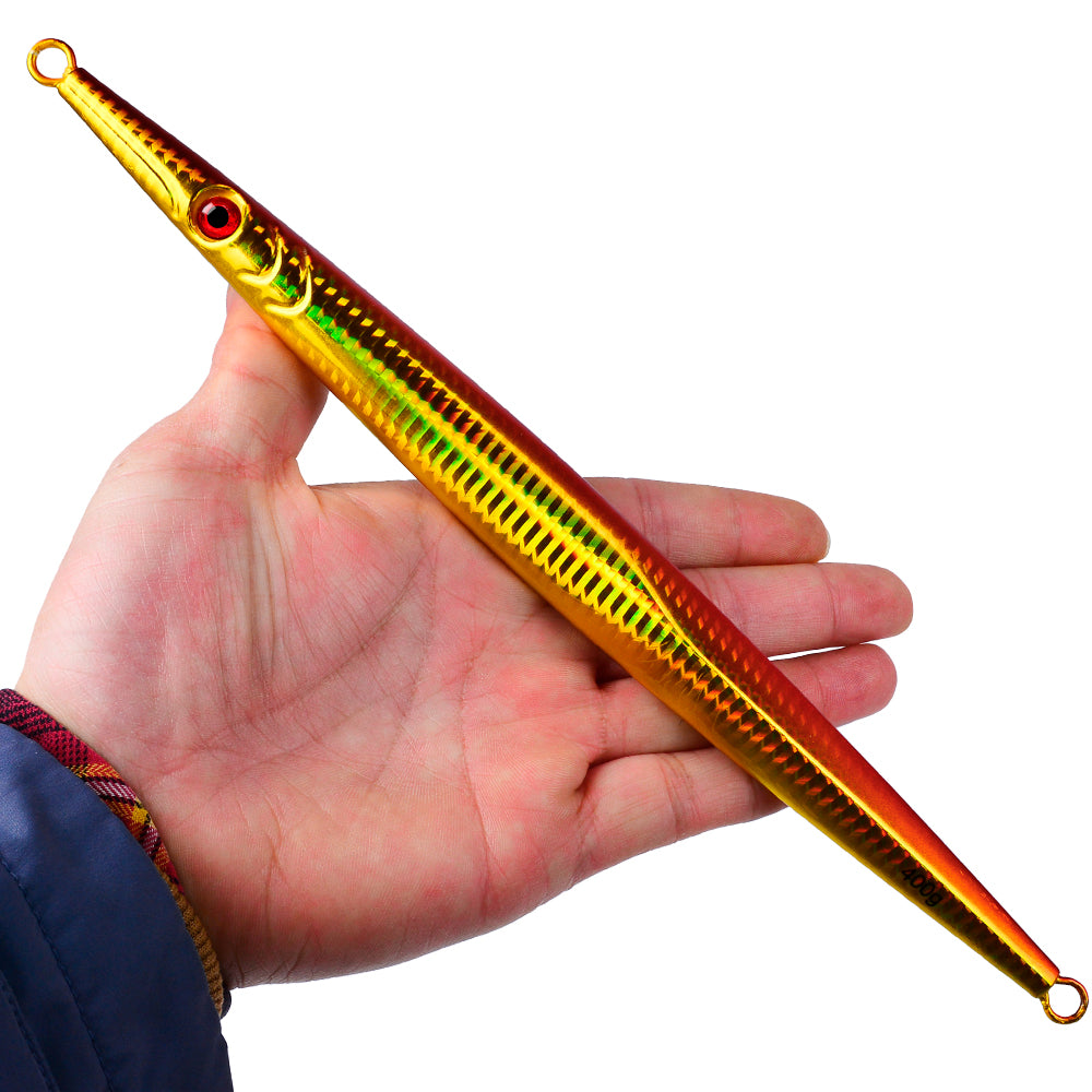 KATUYSHA 160G-200G-250G-300G-400G Glowing Sea Fishing Lure Long Throw Metal Lure Boat Fishing Bait Seawater Jigging Lure