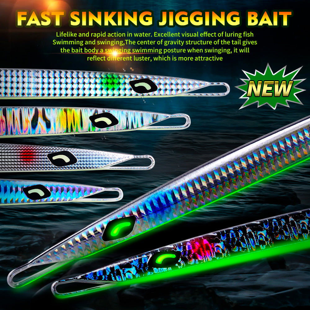 KATUYSHA Metal Jig Fishing Lure Swimbait Spinner Cast 3D Laser Wobbler Pike Spoon Carp Hook Sea Tackle Kit Pesca Artificial Bait