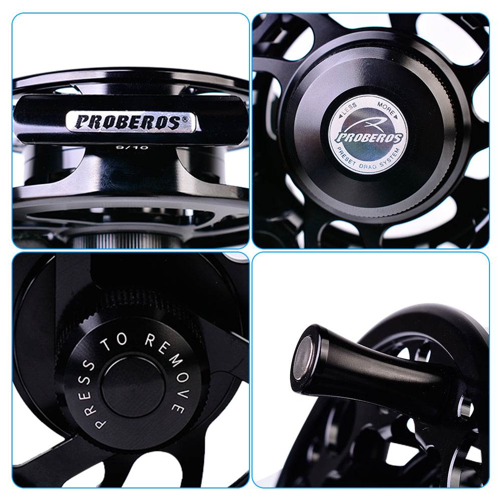 PROBEROS® FR08N COLOR B PREMIUM SEALED BEARING FLY REEL Precision Redefined for the Discerning Angler - Proberos