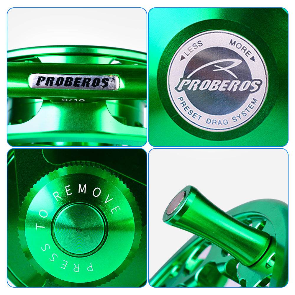 PROBEROS® FR08N COLOR C PREMIUM SEALED BEARING FLY REEL Precision Redefined for the Discerning Angler - Proberos