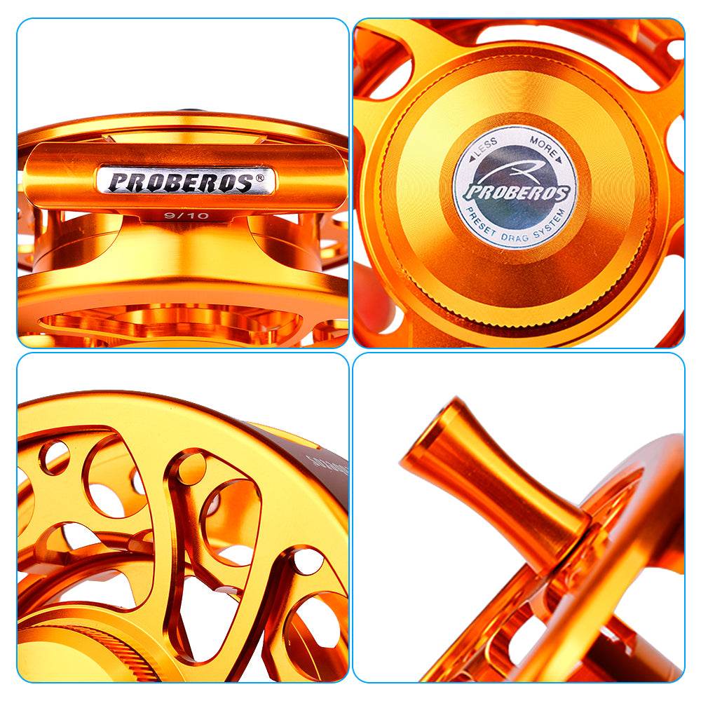 PROBEROS® FR08N COLOR A PREMIUM SEALED BEARING FLY REEL Precision Redefined for the Discerning Angler - Proberos