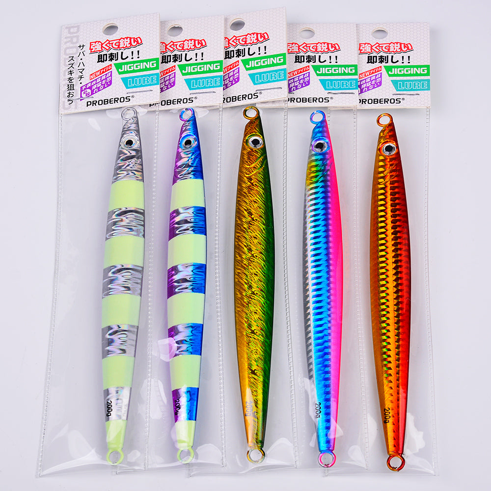 KATUYSHA 1PC Metal Fishing Lure 100g-200g Artificial Jigging Baits Sinking Hard Jig Wobblers Trolling Swimbait Fishing Tackle