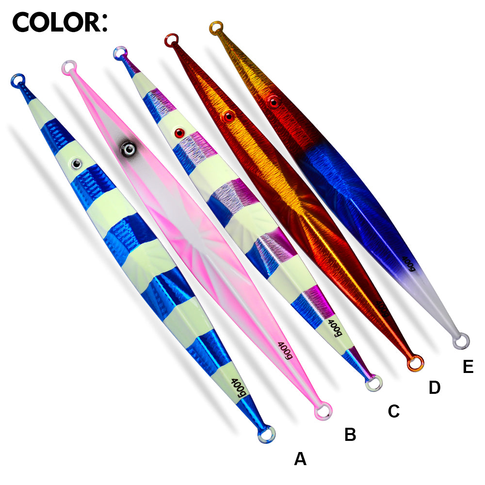 KATUYSHA 1PCS Metal Jigs Lure 100g-400g Sinking Saltwater Vertical Fishing Jigging Bait Long Casting Hard Wobbler Sea Pesca Isca