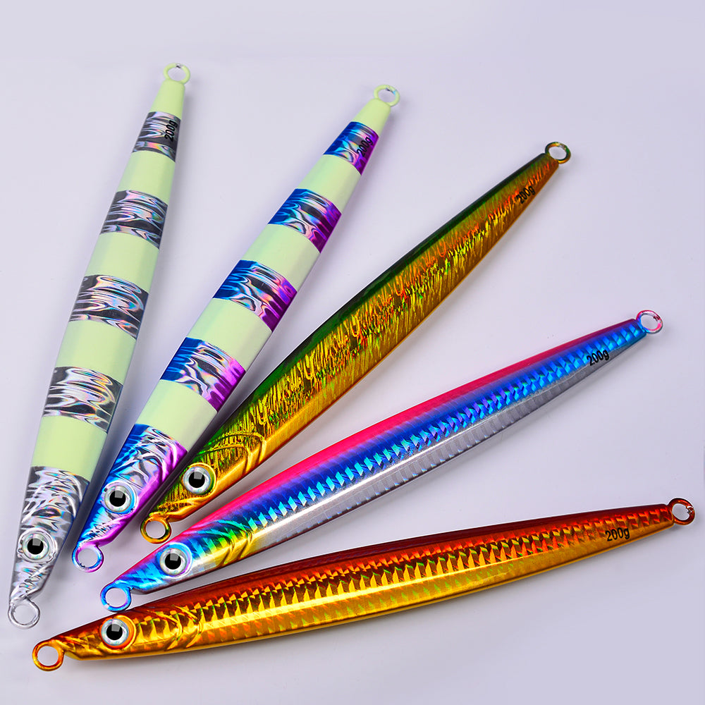 KATUYSHA 1PC Metal Fishing Lure 100g-200g Artificial Jigging Baits Sinking Hard Jig Wobblers Trolling Swimbait Fishing Tackle