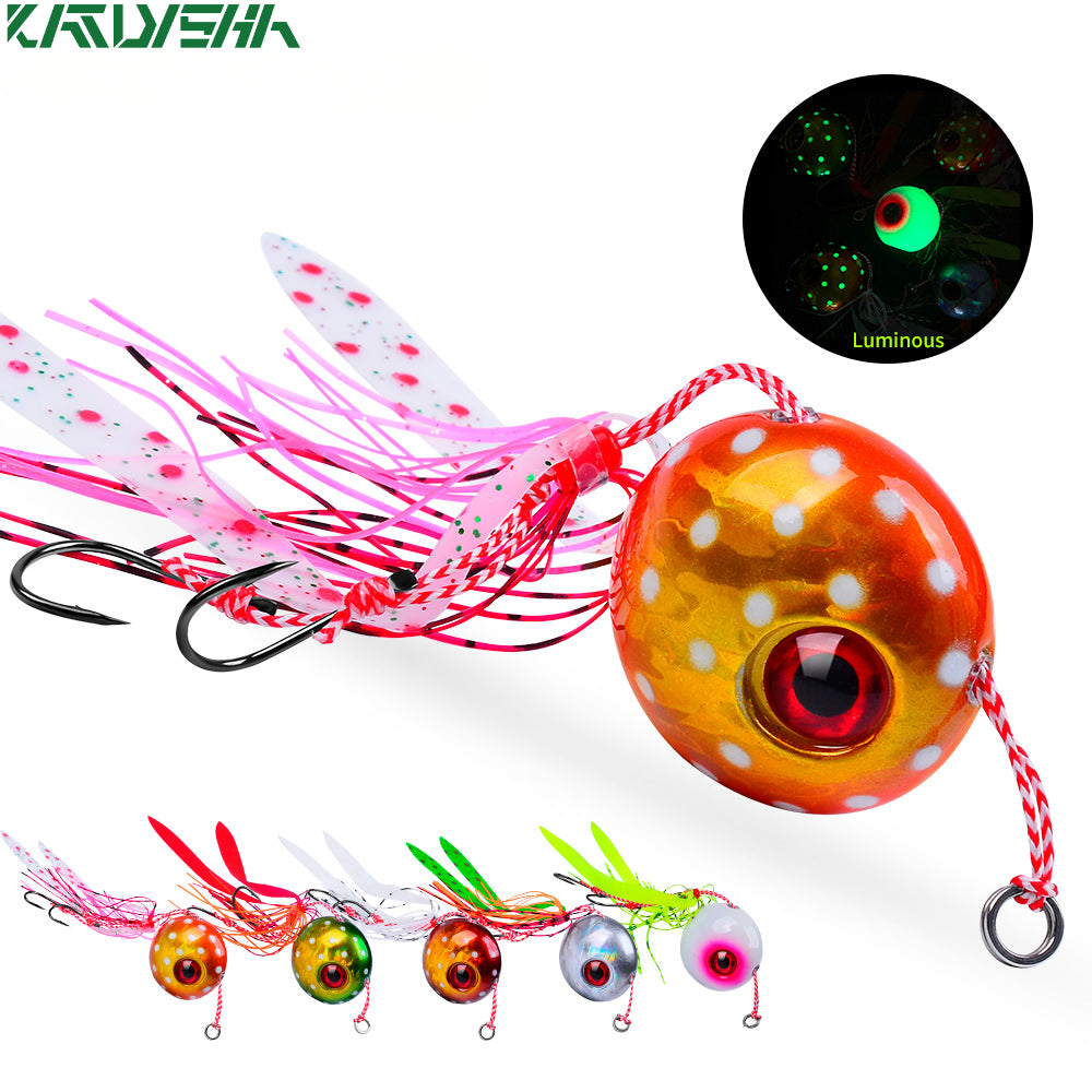 KATUYSHA Metal Jig Fishing Lure Cast Hook Pesca Artificial Bait Swimbait 3D Laser Wobbler Pike Spoon Carp Spinner Sea Tackle Kit