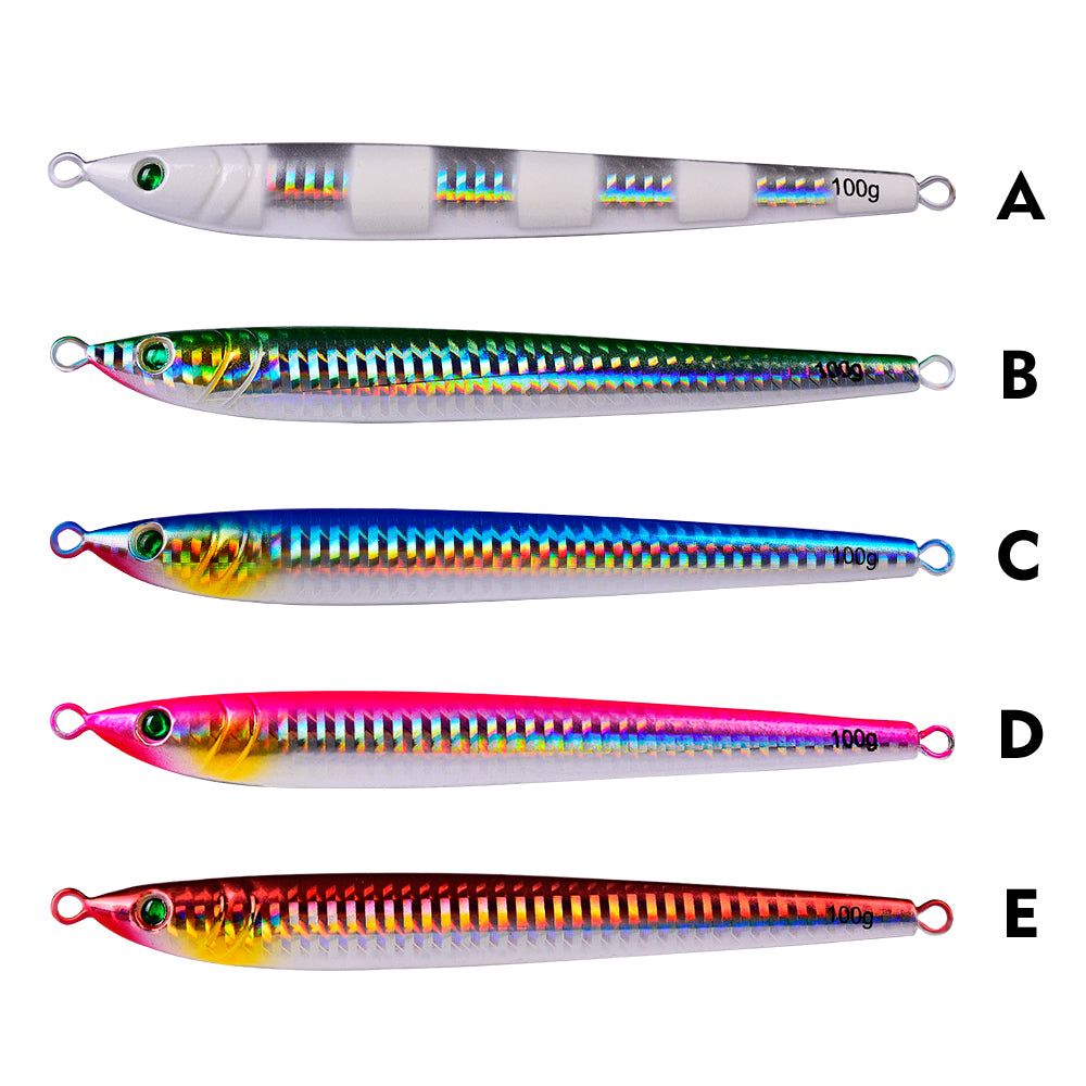 KATUYSHA seawater jigging lure glowing sea fishing lure boat fishing baitlong throw metal lure