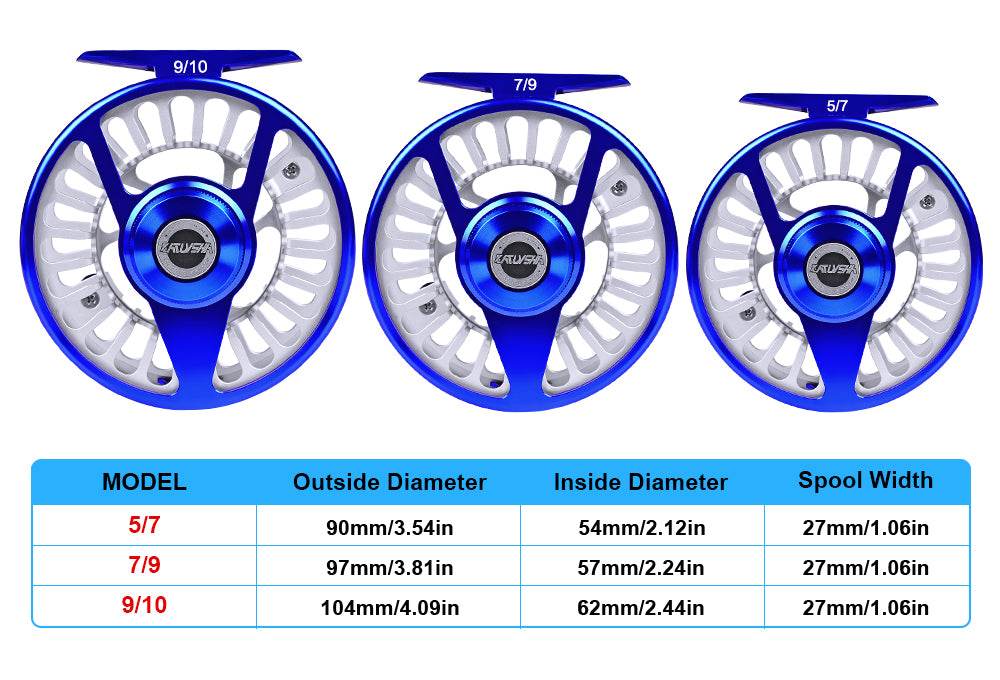 PROBEROS® FR05N COLOR A PREMIUM SEALED BEARING FLY REEL Precision Redefined for the Discerning Angler - Proberos