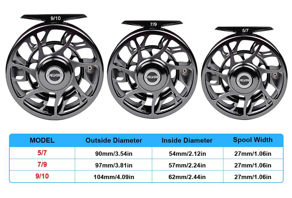 PROBEROS® FR06N COLOR A Premium Fly Reel Engineered for Precision, Built for Legacy - Proberos