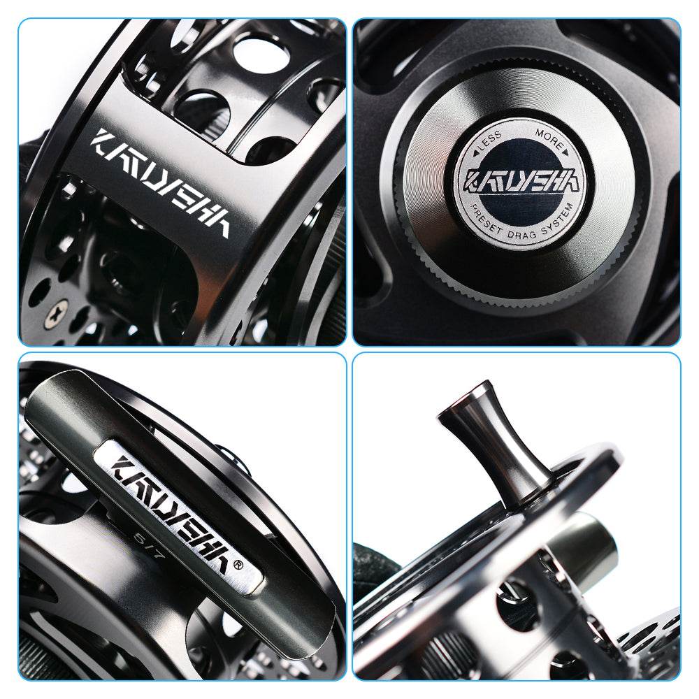 PROBEROS® FR07N COLOR A PREMIUM SEALED BEARING FLY REEL Precision Redefined for the Discerning Angler - Proberos