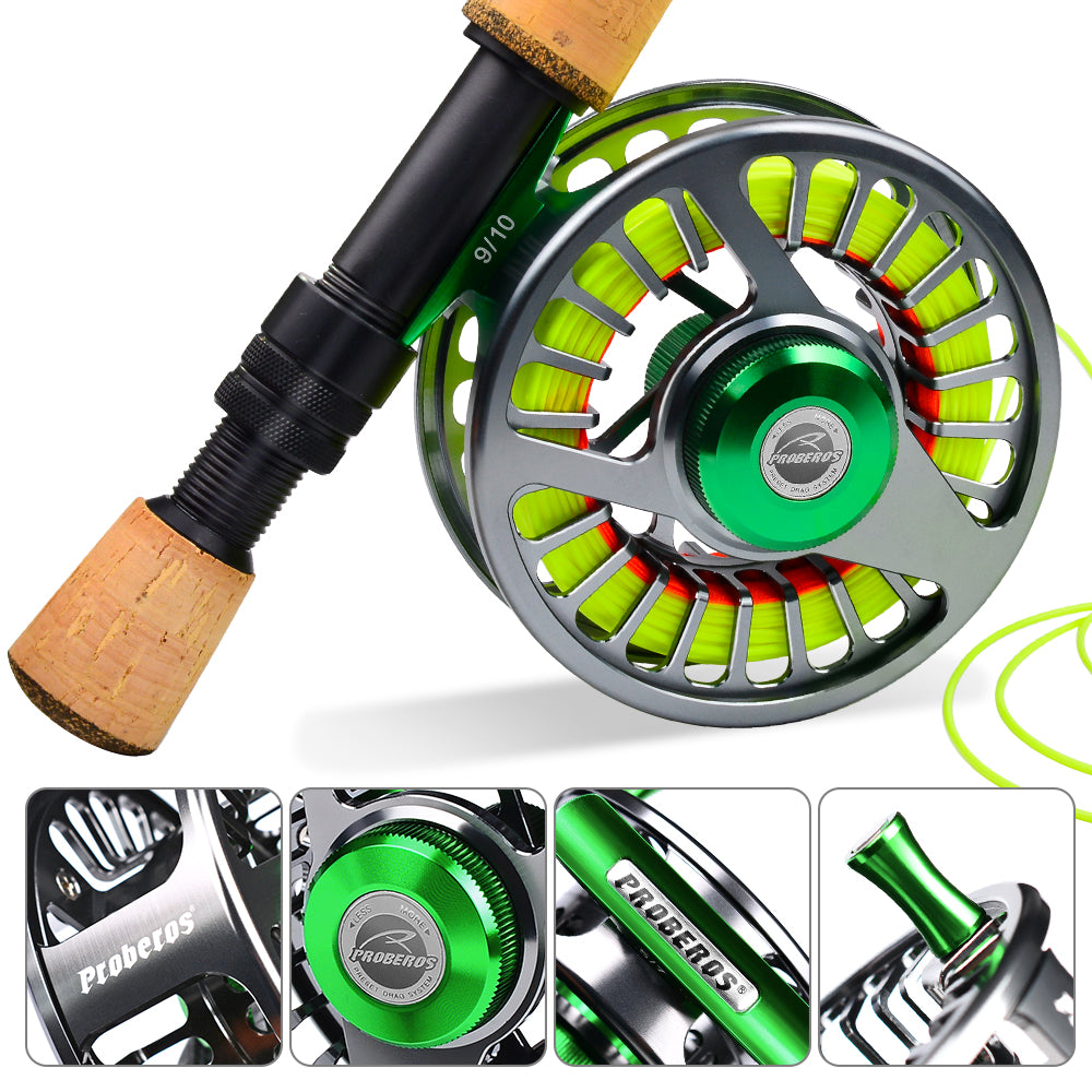 KATUYSHA Fly Reel 5/7 7/9 9/10Fly Fishing Reel Full Aluminum Metal Fly Fishing Reel