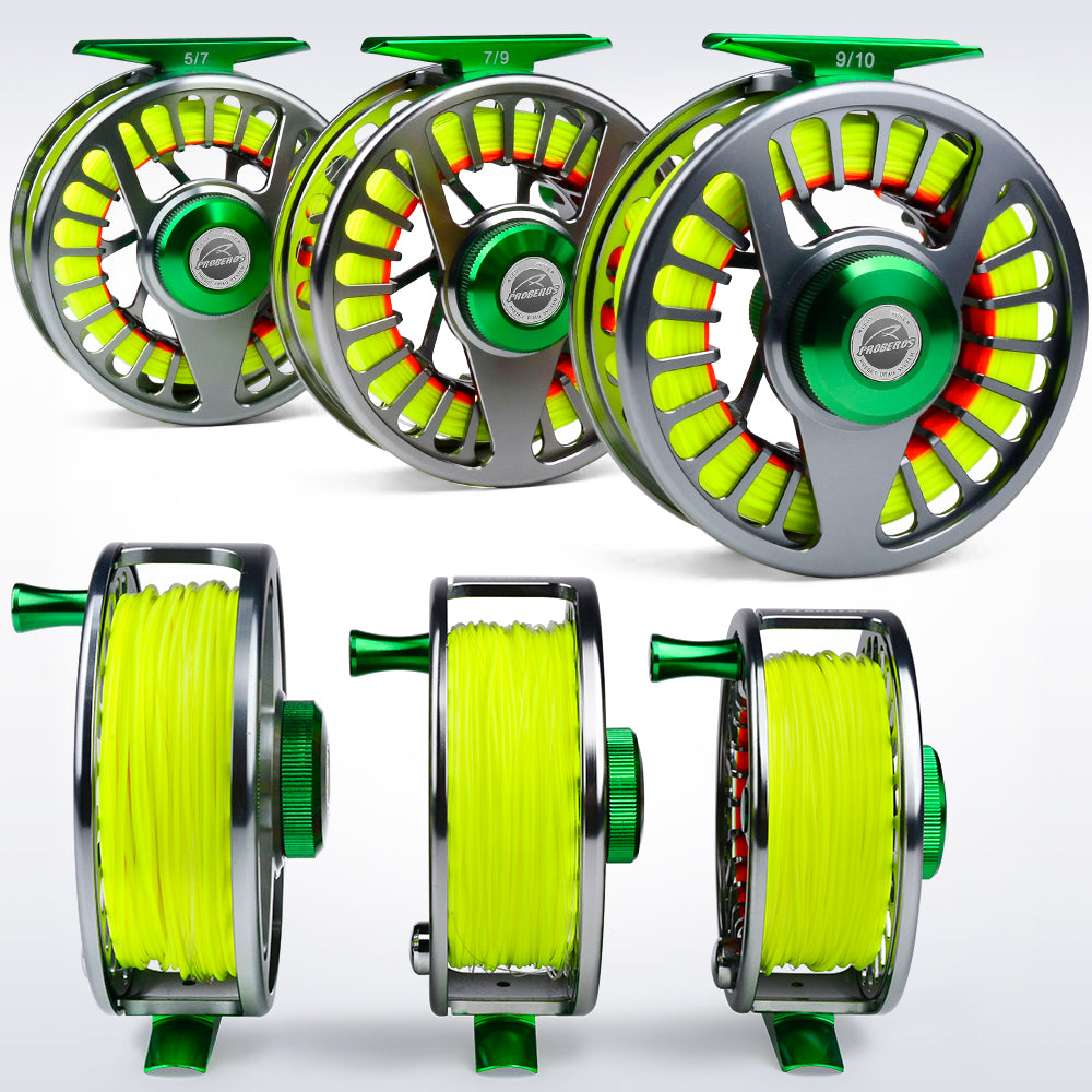 KATUYSHA Fly Reel 5/7 7/9 9/10Fly Fishing Reel Full Aluminum Metal Fly Fishing Reel