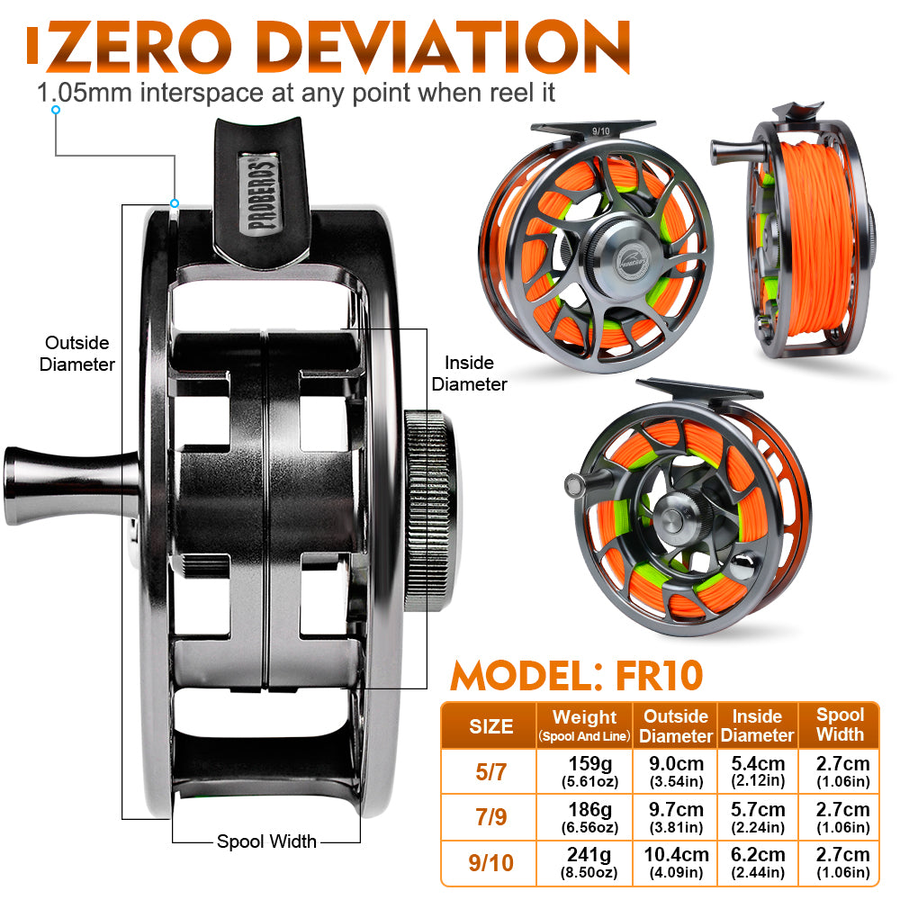 KATUYSHA New Fly Fishing Reel 5/7 7/9 9/10