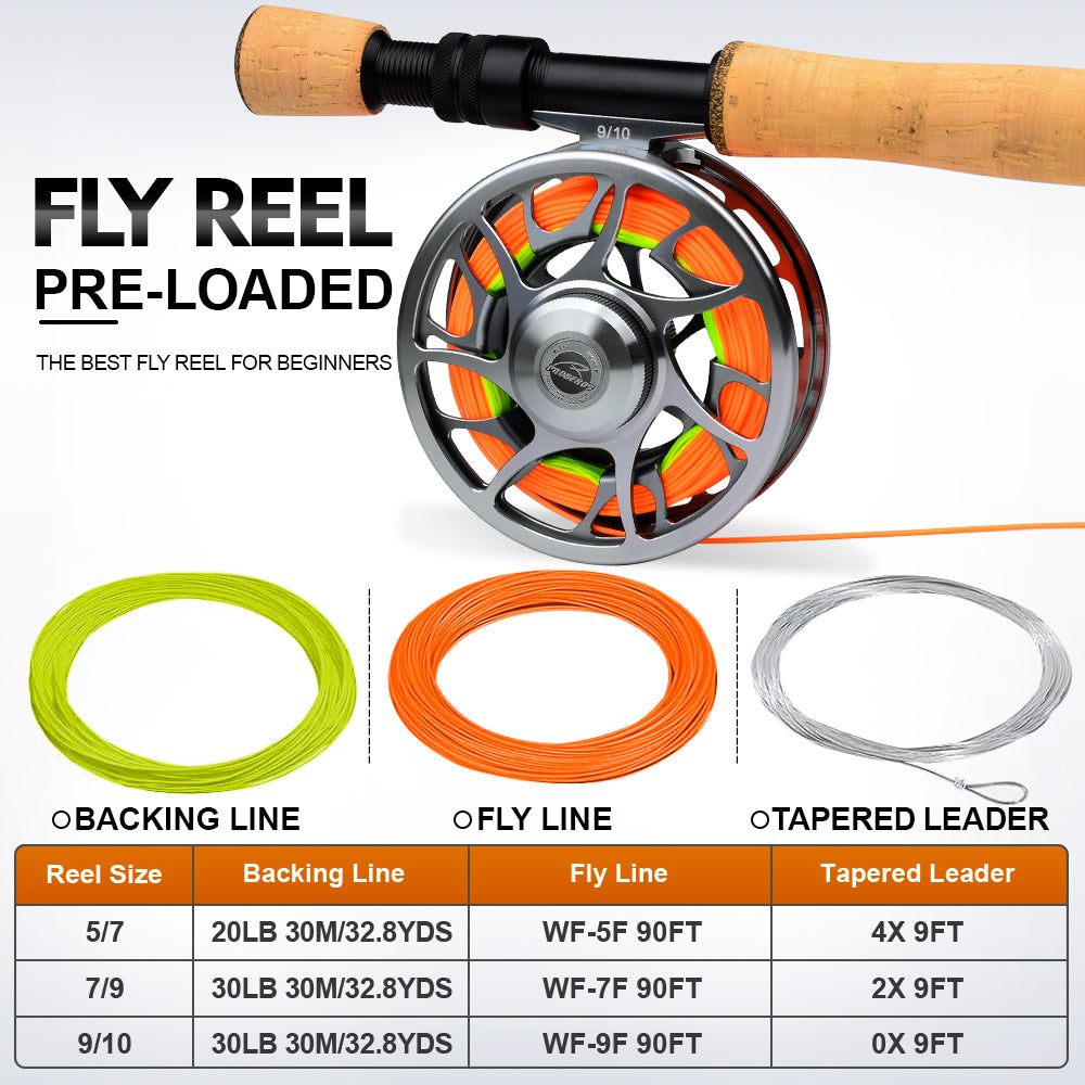 KATUYSHA New Fly Fishing Reel 5/7 7/9 9/10