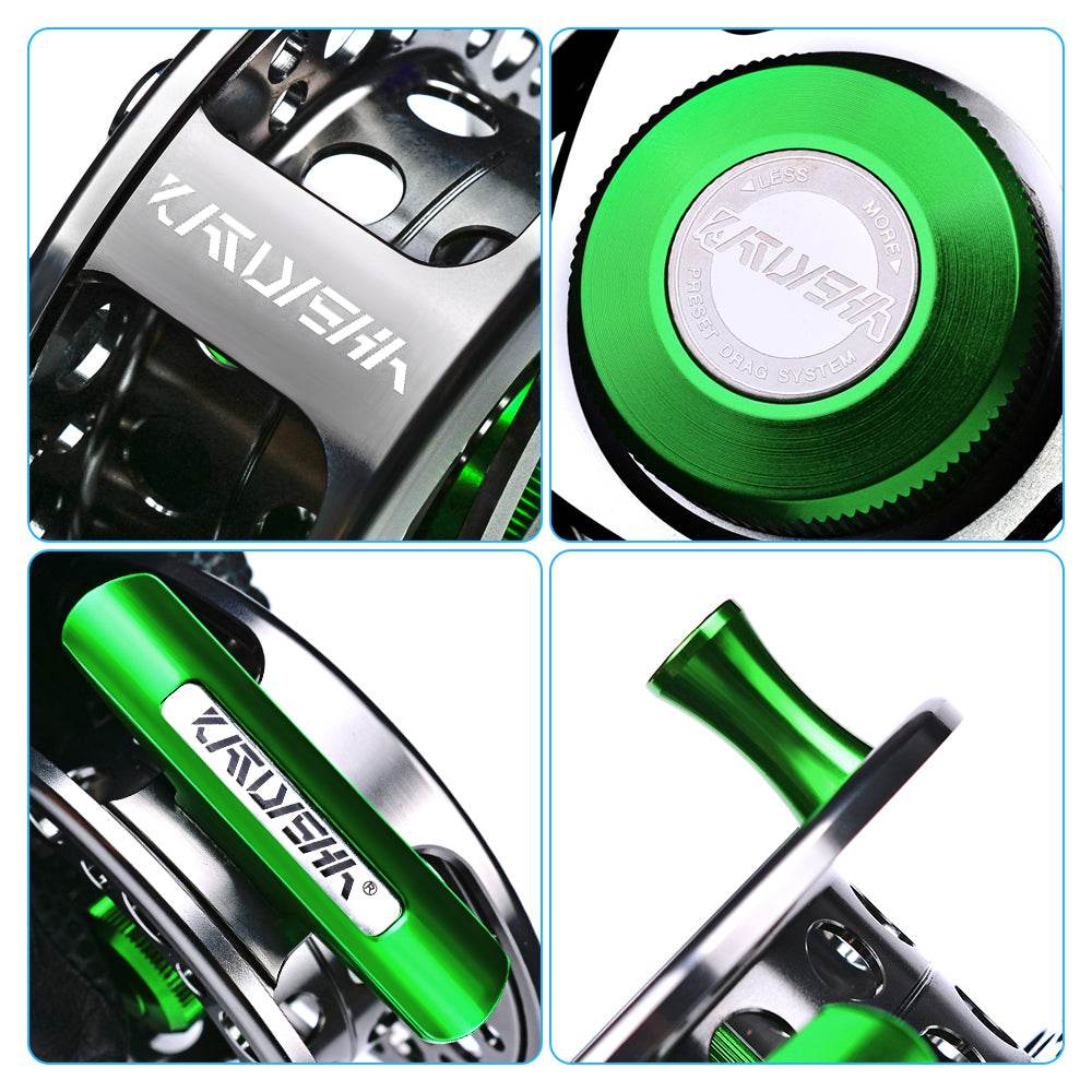 PROBEROS® FR07N COLOR D PREMIUM SEALED BEARING FLY REEL Precision Redefined for the Discerning Angler - Proberos