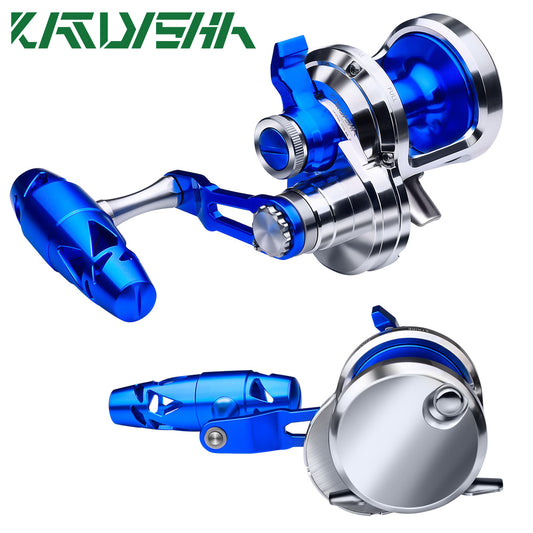 KATUYSHA JN08-JN10 Series Jigging Reels - 40KG/25KG Max Drag Fishing Reels for Trolling