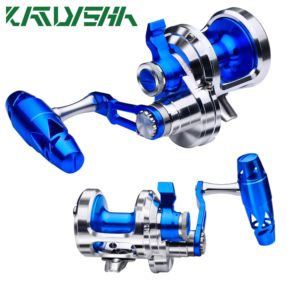 KATUYSHA JN08-JN10 Series Jigging Reels - 40KG/25KG Max Drag Fishing Reels for Trolling