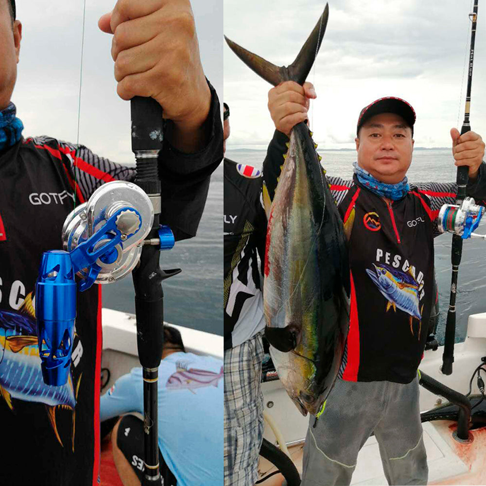 KATUYSHA JN08-JN10 Series Jigging Reels - 40KG/25KG Max Drag Fishing Reels for Trolling