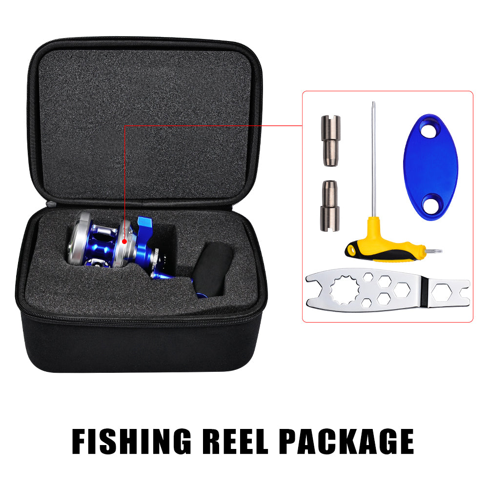 KATUYSHA JN500 L/R01 Jigging Reels - CNC Precision Fishing Reels, 40KG Max Drag Trolling Reels