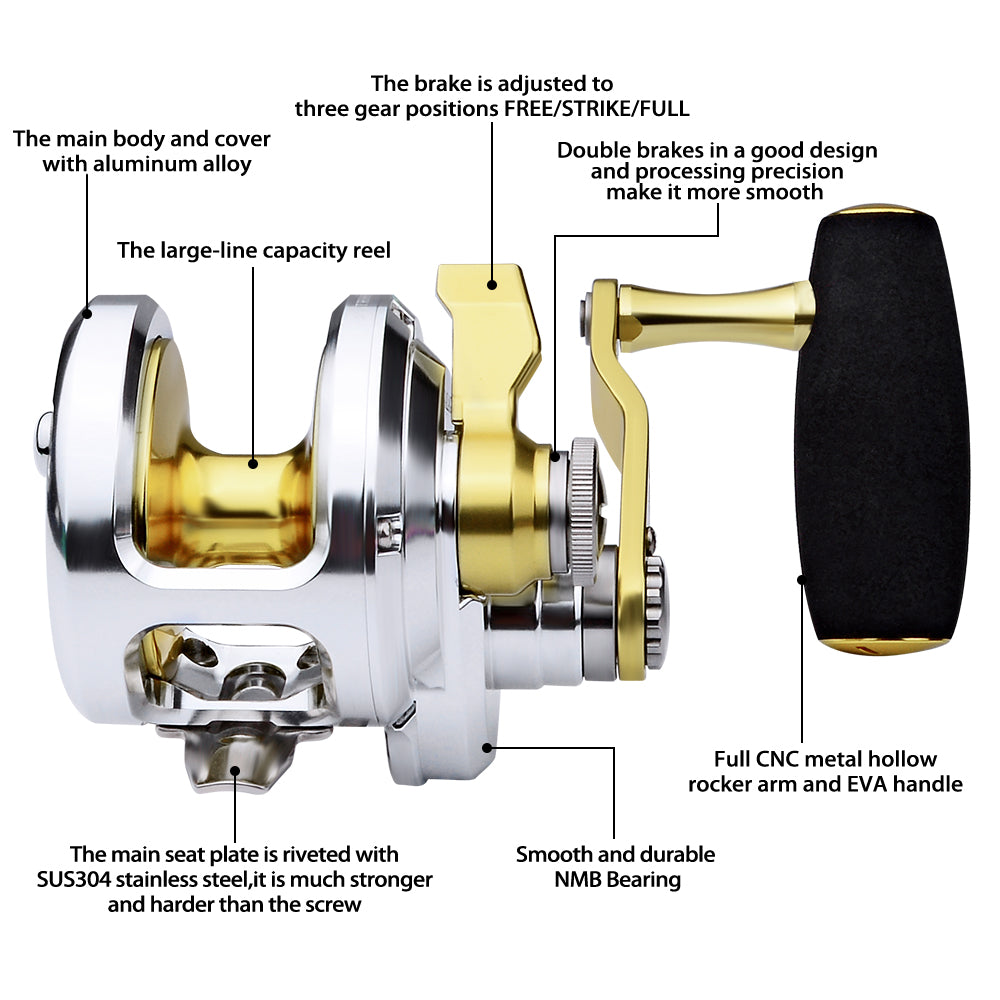 KATUYSHA JN500 L/R02 Jigging Reels