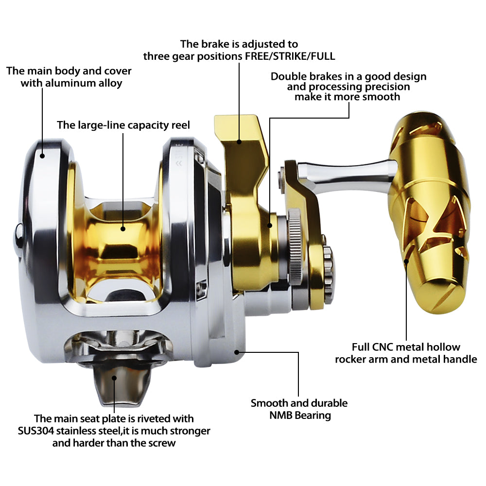 KATUYSHA KJN500L/R02 Jigging Reel