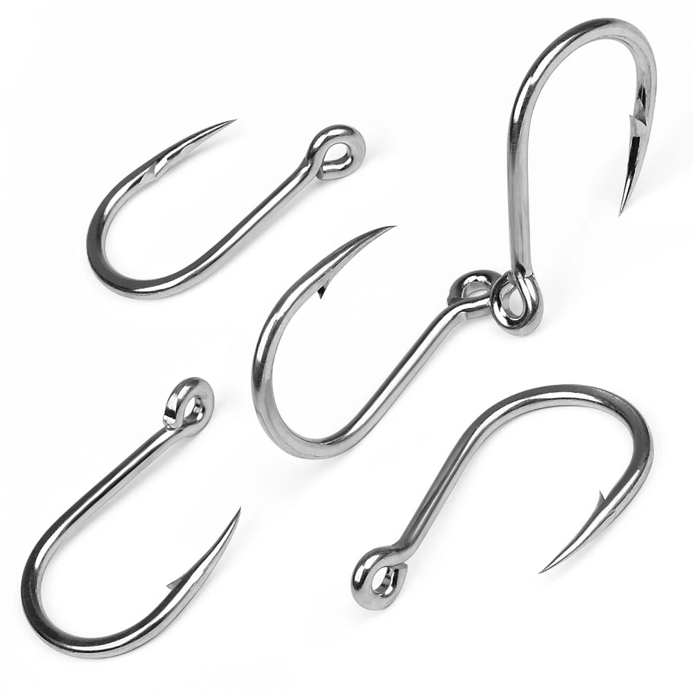 KATUYSHA Jig Fishing Hook High Carbon Steel - Barbed with Hydrophilic Coating for Faster Sinking