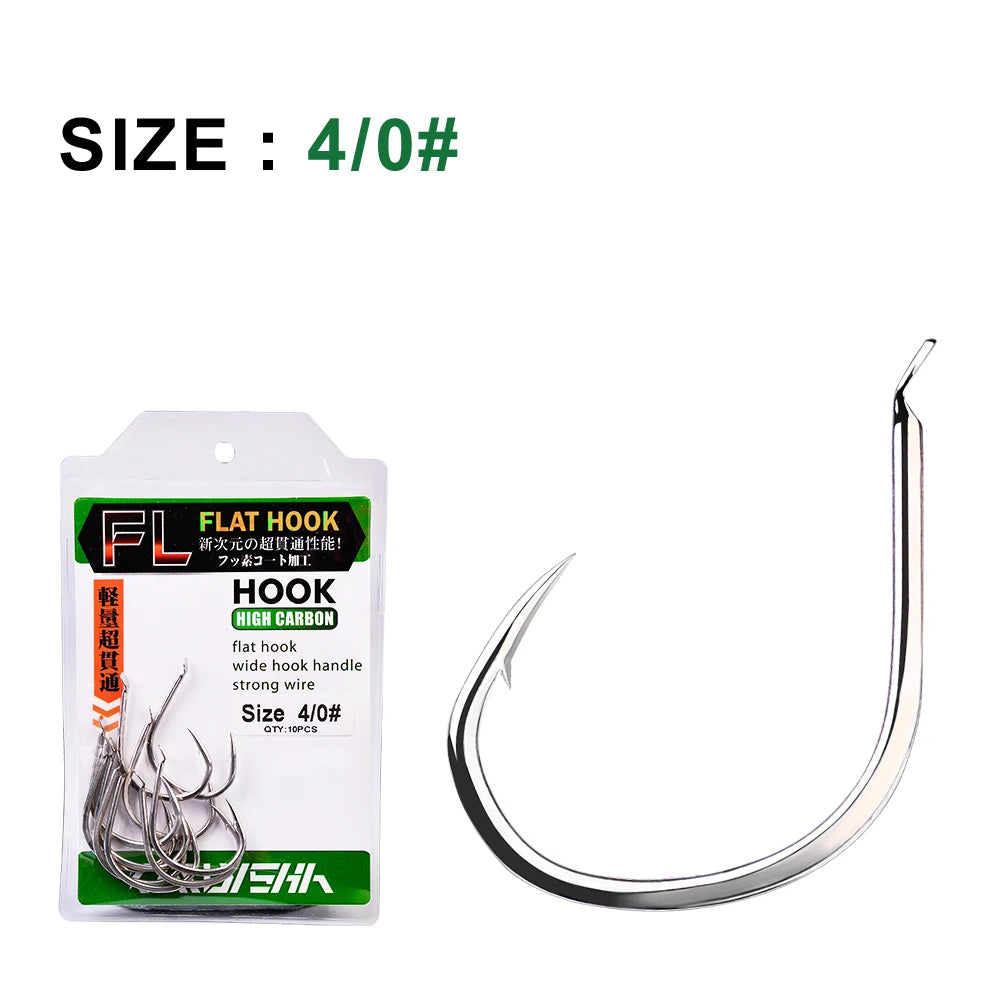 KATUYSHA High Carbon Steel Jig Fishing Hook - Wholesale for Commercial Fishermen