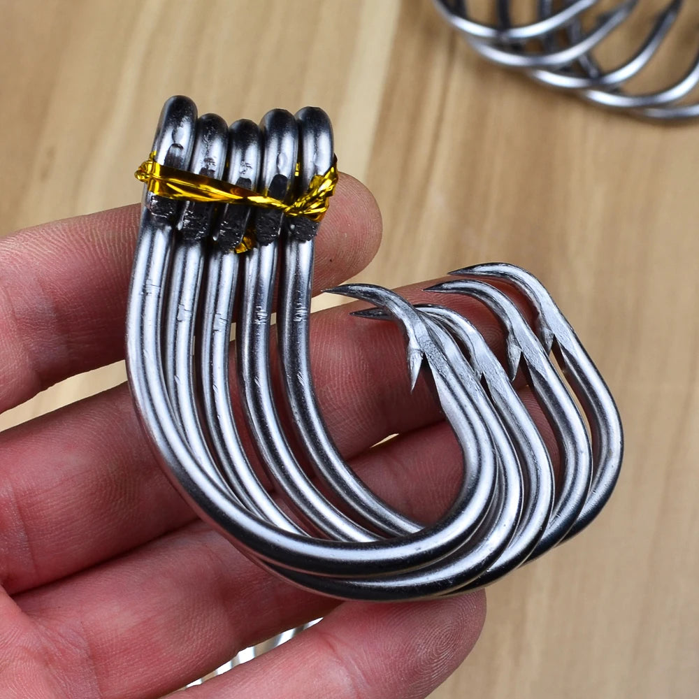 KATUYSHA Wholesale Stainless Steel Tuna Swordfish Hooks - 4X Reinforcement Corrosion-Resistant Multi-Scenario