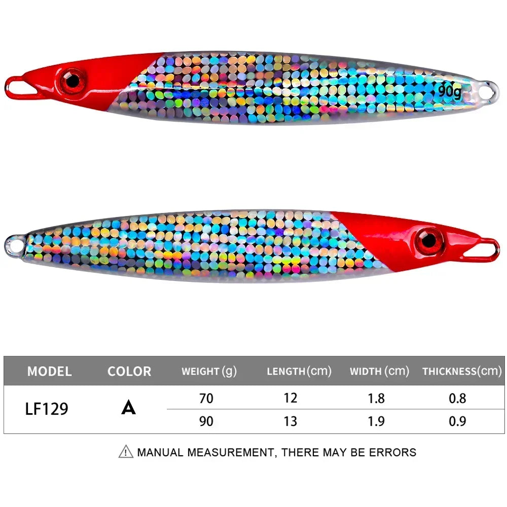 KATUYSHA Metal Jig Fishing Lure Cast Hook Pesca Artificial Bait Swimbait 3D Laser Wobbler Pike Spoon Carp Spinner Sea Tackle Kit