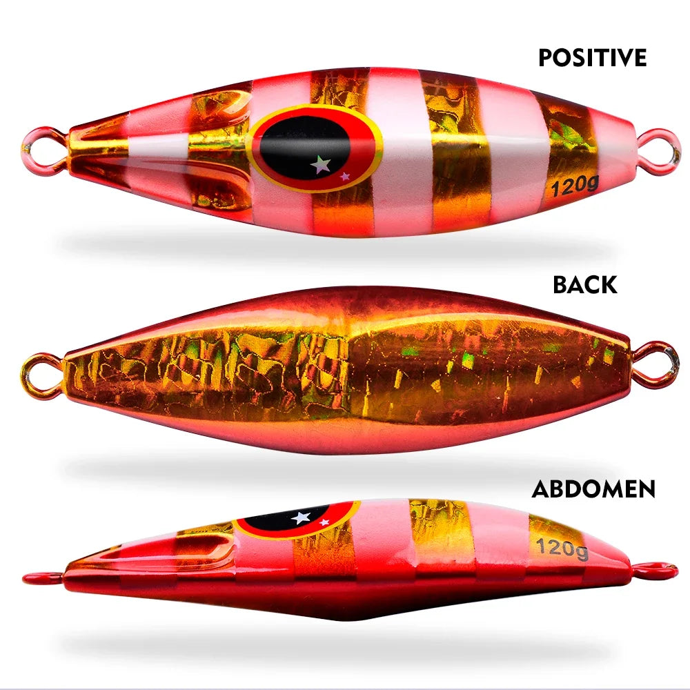 KATUYSHA Metal Jigs Lures 30g-40g-60g-80g-100g-120g Trolling Saltwater Vertical Fishing Jigging Bait Long Casting Hard cebos