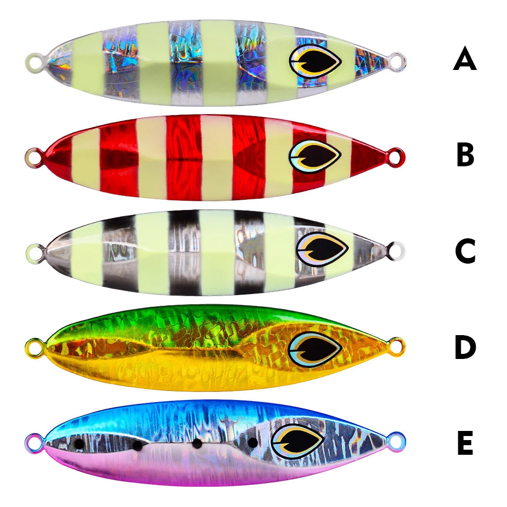 KATUYSHA glowing sea fishing lure seawater jigging lure long throw metal lure boat fishing bait