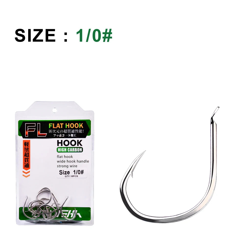 KATUYSHA High Carbon Steel Jig Fishing Hook - Wholesale for Commercial Fishermen