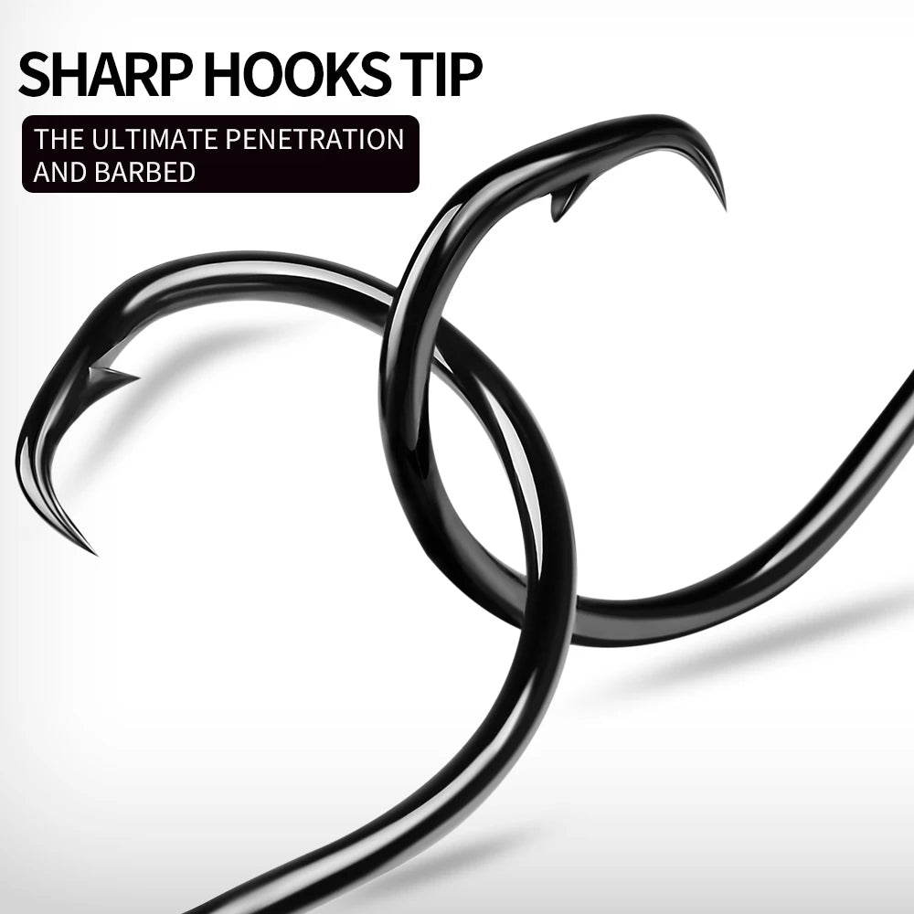 KATUYSHA High Carbon Steel Jig Fishing Hook - Annealed for Reduced Brittleness