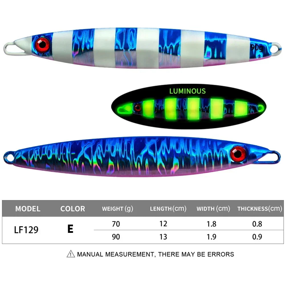 KATUYSHA Metal Jig Fishing Lure Cast Hook Pesca Artificial Bait Swimbait 3D Laser Wobbler Pike Spoon Carp Spinner Sea Tackle Kit