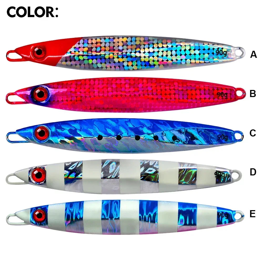 KATUYSHA Metal Jig Fishing Lure Cast Hook Pesca Artificial Bait Swimbait 3D Laser Wobbler Pike Spoon Carp Spinner Sea Tackle Kit