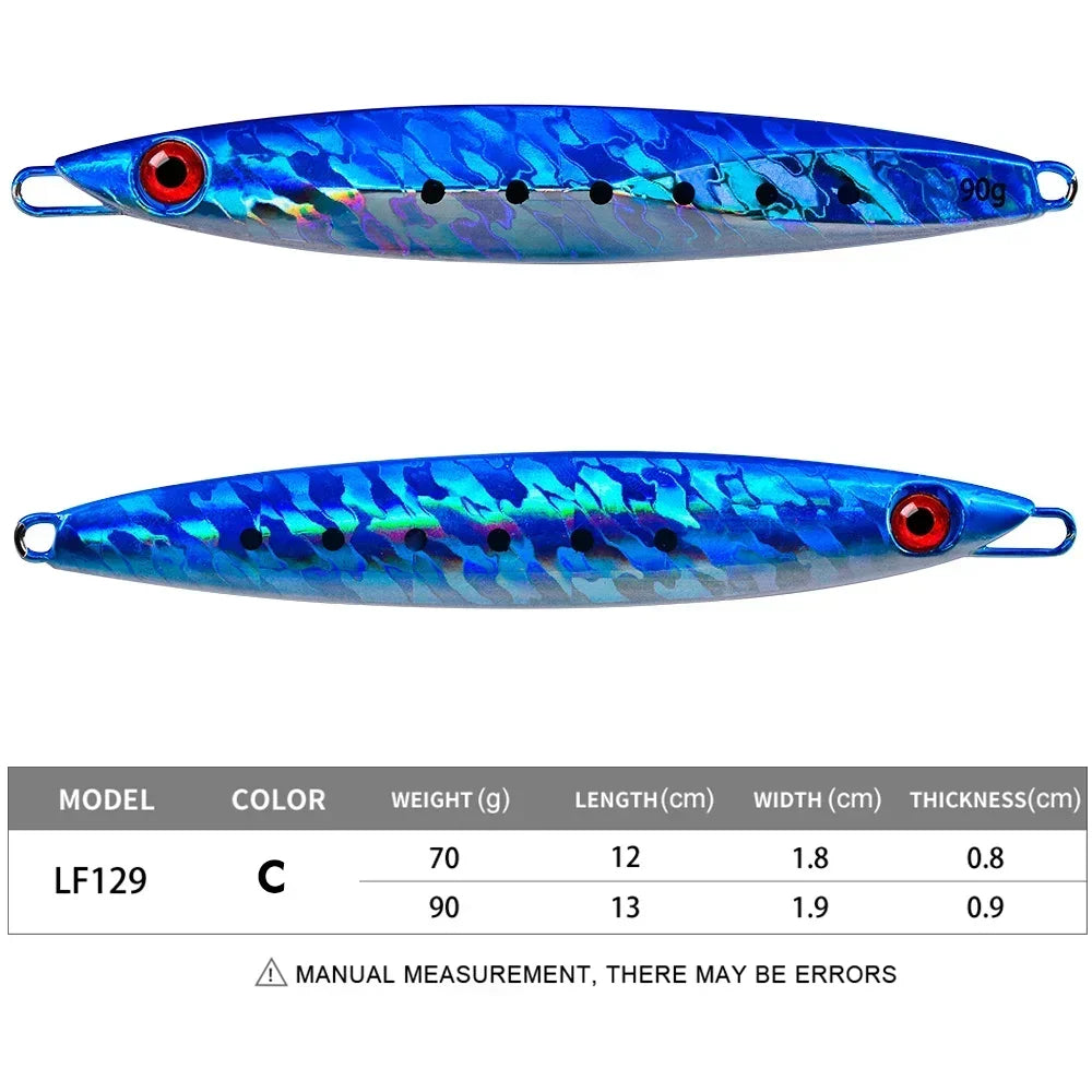 KATUYSHA Metal Jig Fishing Lure Cast Hook Pesca Artificial Bait Swimbait 3D Laser Wobbler Pike Spoon Carp Spinner Sea Tackle Kit