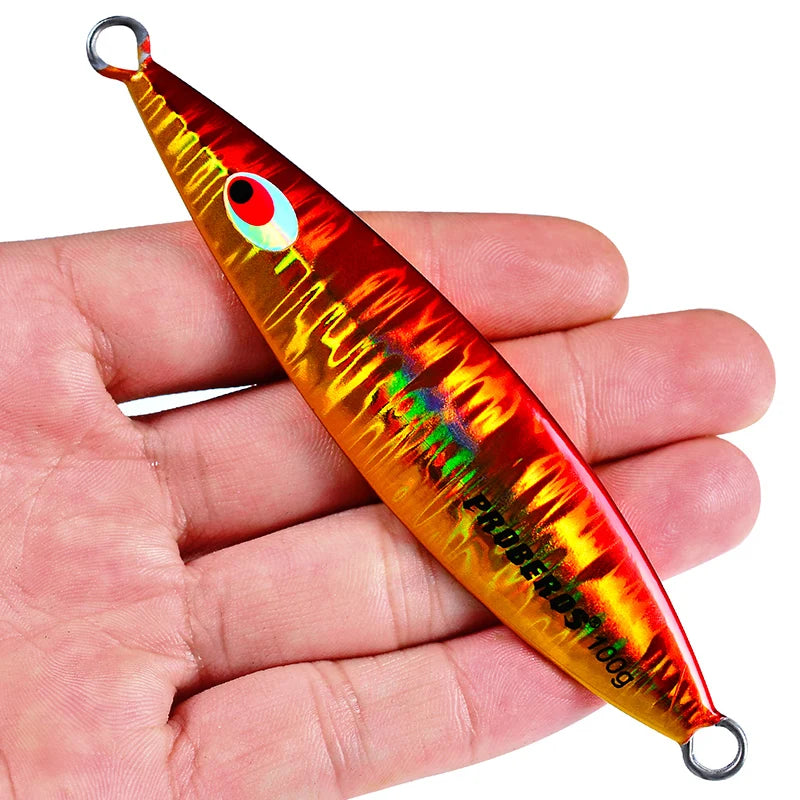 KATUYSHA 40g-60g-80g-100gGlowing Sea Fishing Lure Long Throw Metal Lure Boat Fishing Bait Seawater Jigging Lure