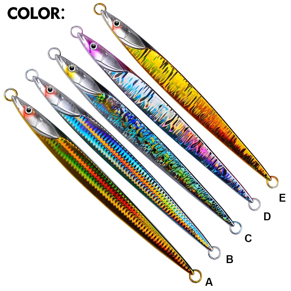 1PC KATUYSHA Metal Fishing Lure 180-200-230-250-280g Artificial Jig Baits Hard Wobblers Fast Trolling Jigging Sea pesca Isca